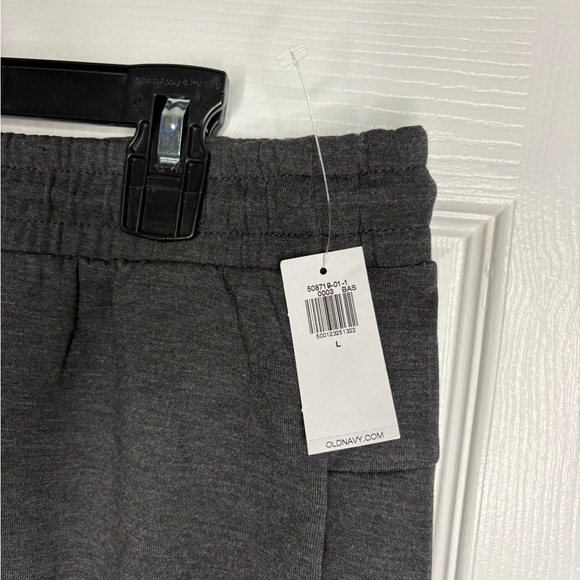 NWT Old Navy Active Dynamic Fleece Men's Joggers Charcoal Gray Size Large - Picture 3 of 6